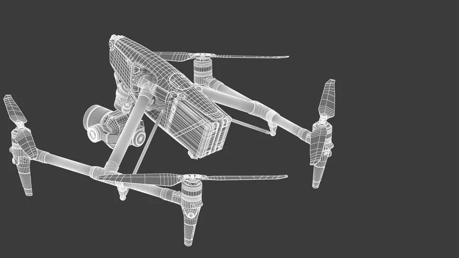 DJI Inspire 3 — rotated view 5