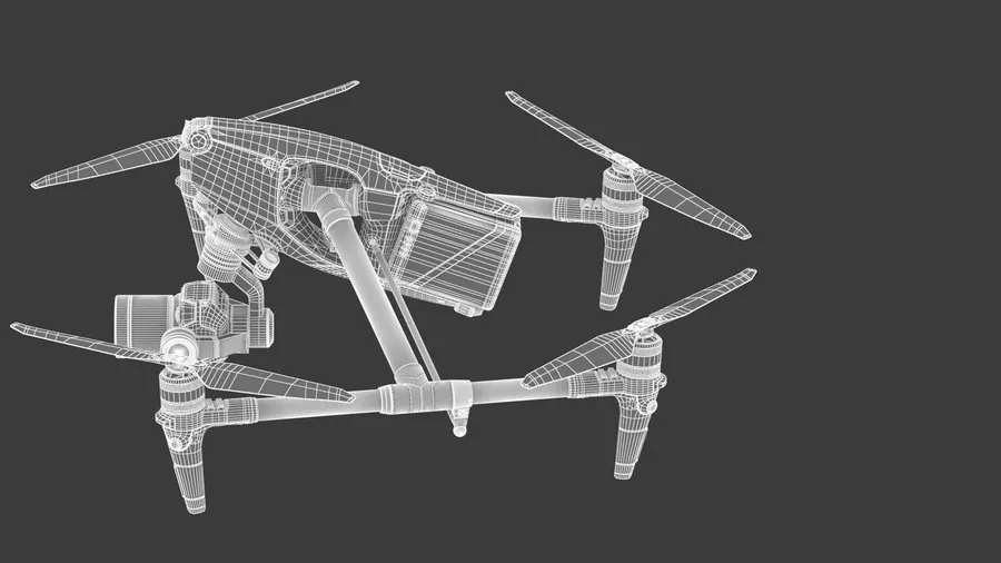 DJI Inspire 3 — rotated view 6