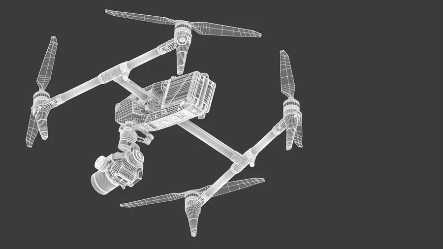 DJI Inspire 3 — rotated view 8